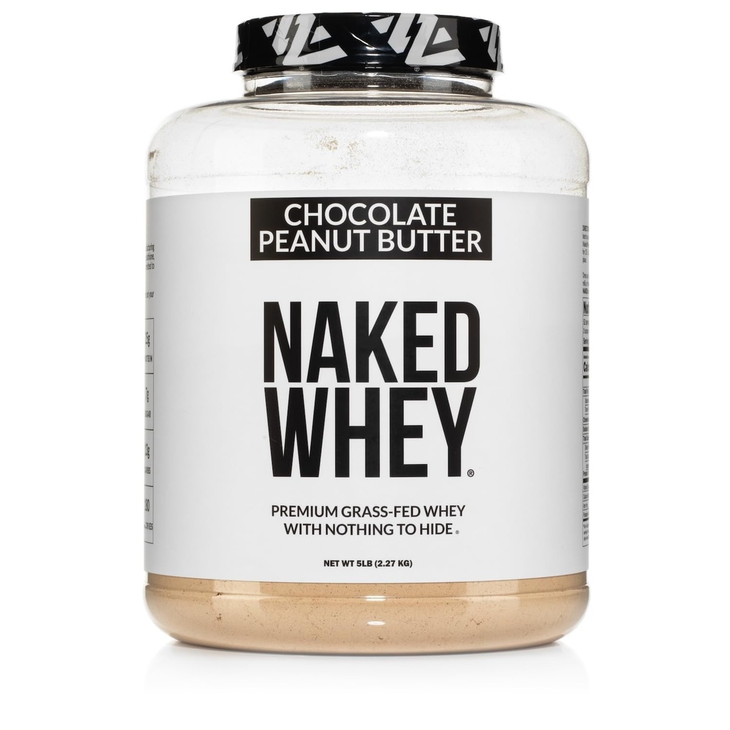 Chocolate Peanut Butter NASING Fed Whey Protein Powder, No GMO, No Soy, and Gluten Free, Aid Growth and Recovery-52