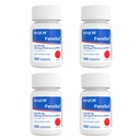 Mayor FeroSul - Ferrous Sulfate 325 mg Tablet - Iron Suplement for Women - Specially Coated Eister-to-Swallow Tablet - Merah - 100 Count (4 Pack)