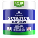 Sciatica Cream - Premium Sciatica Cream - Fast Absorpsi & Maximum Relief - 4 oz Large Value Pack - Made in The USA