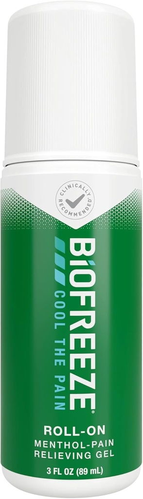 Biofreeze Pain Relief Gel, Arthritis Pain Reliver, Knee & Lock Back Pain Relief, Sore Muscle Relief, Neck Pain Relief, FSA Elignightly, 3 FL OZ Biofreeze Menthol Gel