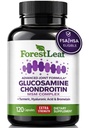 Glucosamine Chondroitin MSComplex Suplement - Triple Strength 1200mg Dukung Support for Women & Men with Turmeric, Hayaluronic Acid and Bromelain for Muscle Flexibility - 120 Caps