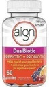 Align Prebiotic + Probiotic Gummies Natural Fruit Flavors - 60 CT, Paket 3