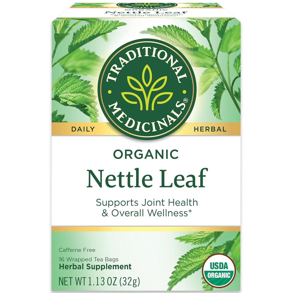 Obat Tradisional Organik Leaf Herbal Leaf, Mendukung Kesehatan Gabungan & Overall Wellness, (Paket 2) - 32 Tea Bags Total