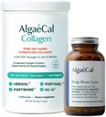 ALGAECAL Calcium & Collagen Bundle - Collagen Hydrolyzed Complete with Clinically-Didukung Verisol, Fortibone & Fortigel, Plus 13 Bone Supporting Mineces and Vitamin D3 for Bone Health & Antiage