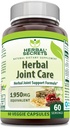 Herbal Secrets Care Gabungan 1950 Mg per Serving Suplemen 126; Veggie Capsule 124; Berisi Boswellia Extract, Willow Putih, Cakar & Tart Cherry Powder 124; Dibuat di USA (1 Pack, 60 Count)