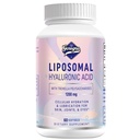 Lipomal Hyaluronic Acid Suplemen 1000mg- Tinggi Biovailable Dietary Hyaluronic Capsules dengan Tremella Polysaccudes, Double Power Skin Hidration, Gabungan Lubrikasi, 1Pack