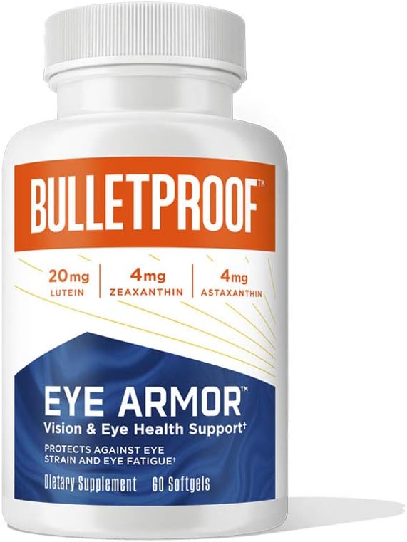 Laporproof Eye Armor Suftgels, 60 Count, Suplemen untuk Kesehatan Mata dan Perlindungan Cahaya Biru