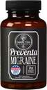 Preventa Migraine Relief Suplement - PA- Free Butterbur, Magnesium, Riboflavin, Feverfew