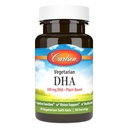 Carlson - Vegetarian DHA, 500 mg DHA, Plant Based, Sumpably Softgels dari Algae, Dukungan Otak, Kesehatan Mood, 30 Softgel