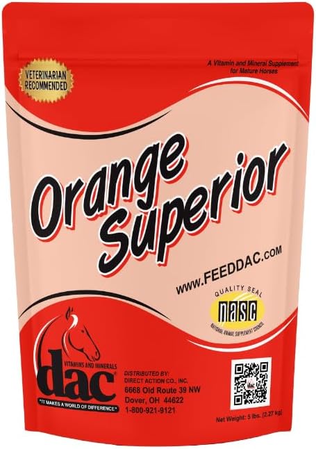 Perusahaan Aksi Langsung Dac Orange Superior - 5 Lb