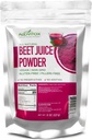 Alovitox Organic Beet Powder 134; 100% Pure, Fresh & USDA Beet Extract Powder 12.4; Nitric Oxide Superfood, Vegan, Non - Gmo & Gluten- Free 124; Dukung Energised dan Effectout Sesi (8 oz)