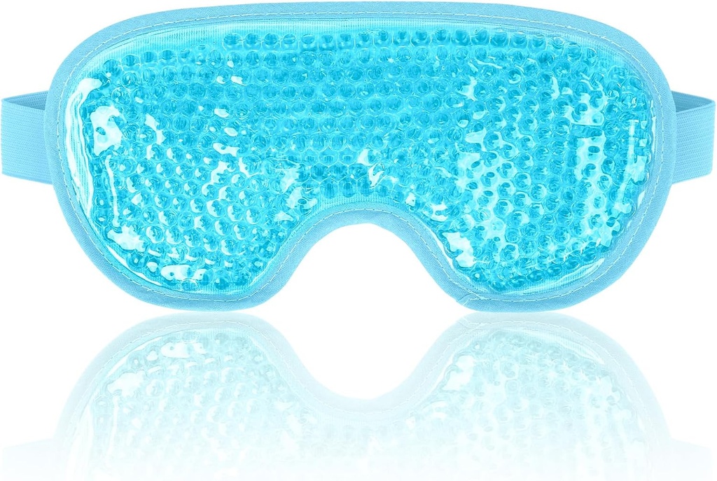 Cooling Eye Mask untuk Puffy Eyes, Cold Eye Mask Ice Pack untuk setelah Operasi Mata, Ketegangan Stress Relief, Mata gatal, Sakit kepala, Lingkaran Gelap - Biru
