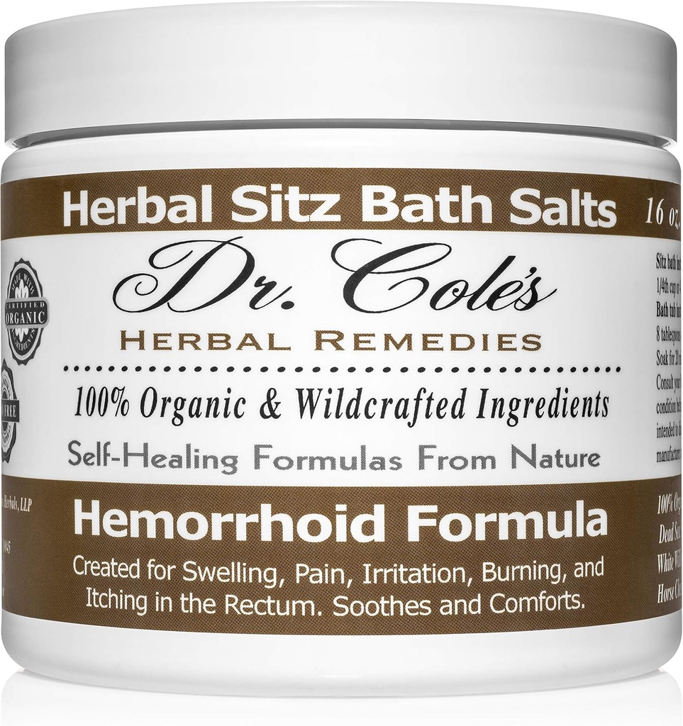Tanaman Organik - Bath Salts berbasis untuk Kenyamanan dan Relaksasi - Lembut, Formula Alam - (Putih)
