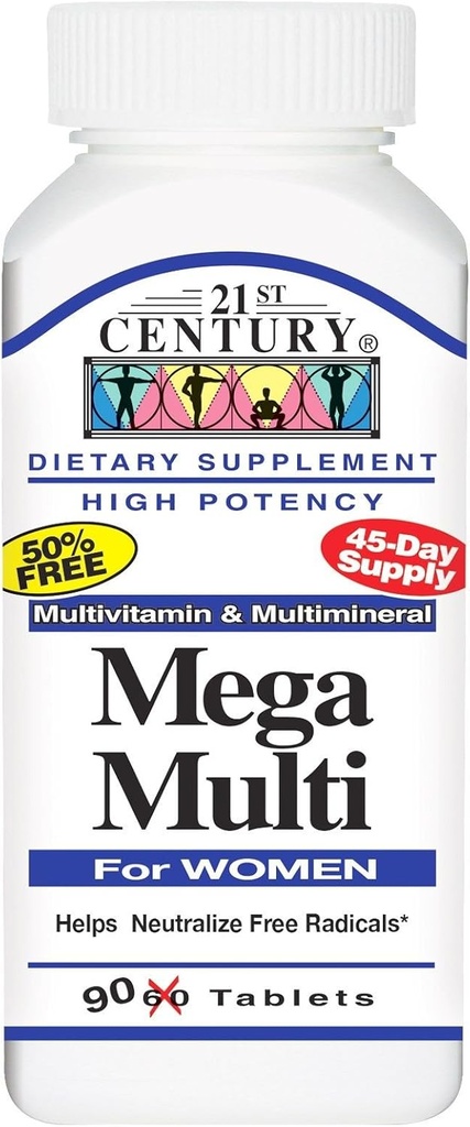 Abad 21 Multi untuk Perempuan, 90 Tab