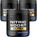 LIVORKA (3 Pack) Nitric Boost - Nitric Boost Ultra Purple Powder for Men, NitricBoostUltra Powder, Boost Energy dan Dukungan Gaya Hidup Aktif, 180 Servis Selama 3 bulan