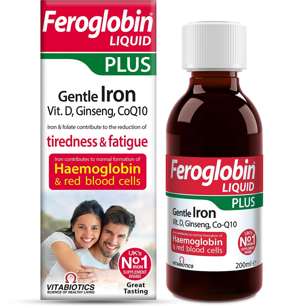 Vitabotik Feroglobin 200ml Plus Liquid