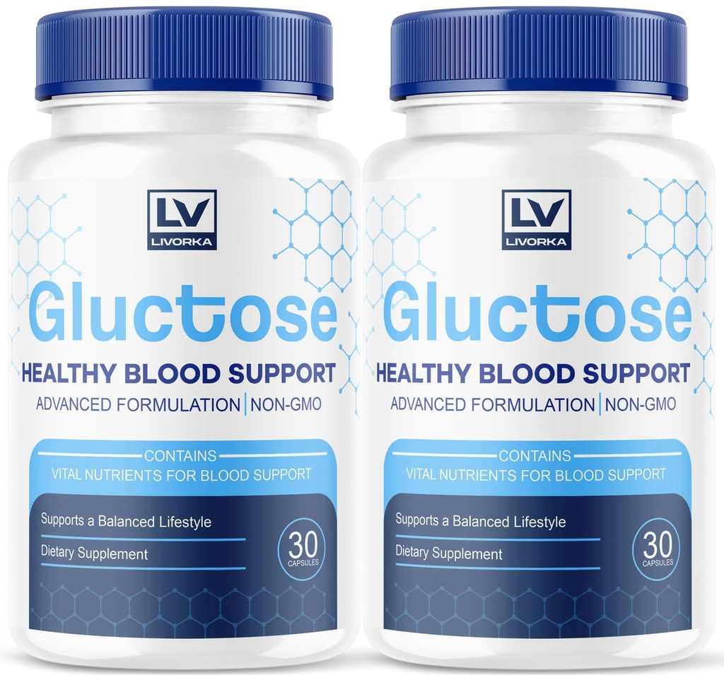 (2 Kemas) Dukungan Darah Lanjutan Gvocutose, Glestose, Glestose - Advanced Blood Supplemen Darah, Supplemen Gátose - All Natural Formula, 60 Capsules selama 2 Bulan
