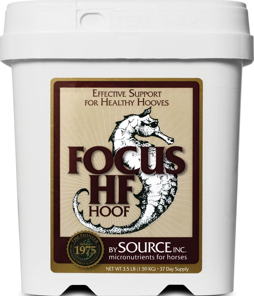 Sumber 573935 Fokus Hf Hoof mikronutrient untuk Kuda, 3.5 lb