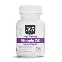365 oleh Whole Foods Market, Vitamin D3 Softgels, 5000 IU, 120 CT