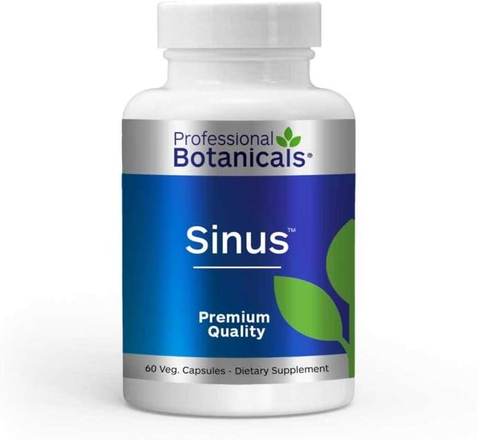 Suplemen Bantuan Alergi Herbal Alam - 60 Vegetarian Capsule