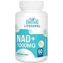 Lipomal NAD + Supplement 1000 mg 124; Tertinggi NAD Pontec 124; Max Absorpsi 124; Pure NAD Supplemen; Energy and DNA Repair, Aging Pertahanan, Fungsi Otak 124; 60 Softgels