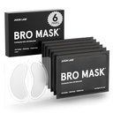 BRO MASK Under Eye Patches for Men Skin Care 124; Cooling Eye Masks for Dark Circles and Puffiniss, Anti Aging Hydrogel Pads dengan Bakuchiol, Caffeine & Niacinamide, Perawatan Eye Bags untuk Pria (6 Pairs)