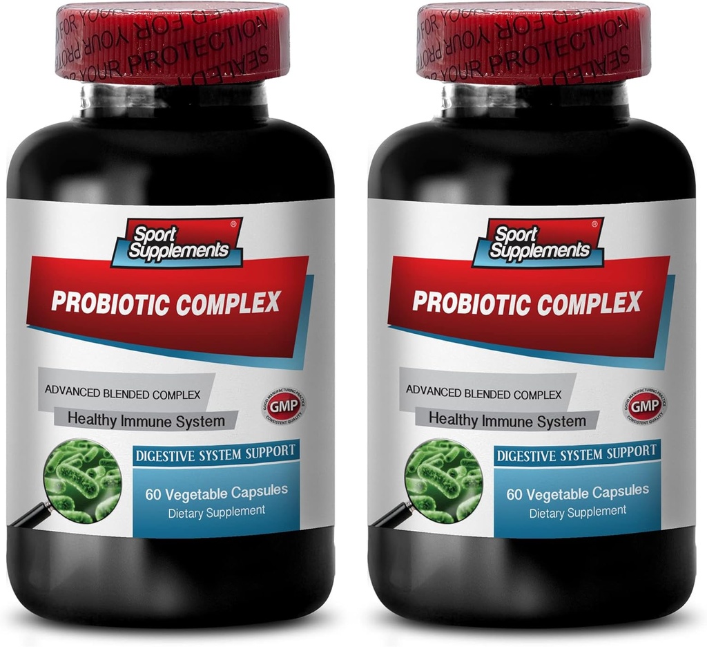 Divalensi sehat - PROBIOTIC Advanced Complex Advanced untuk Sistem Digetical - Bacillus Probiotic, Suplemen Digetical, bifidobacterium laktis, probiotic Multi Enzyme Dimula, 2B 120 Caps