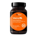 Undang Kesehatan Veins Hx ® - Mendukung Veins dan Sirkulasi Kesehatan - Berisi Vitamin C, Citrus Bioflavonoid, Horse Chestnut Benih, Gotu Kola, Bilberry Fruit - 60 tablet