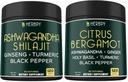 Bundle 5in1 Ashwagandha Shilajit & 6in1 Citrus Bergamot Suplemen