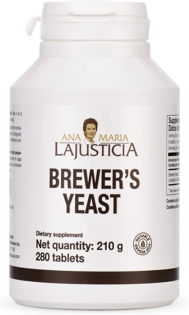 Ana Maria Lajuricia BREWER 'S Yeast - sumber Vitamin, Heart Health and Healthy Diatle - 70 Days Treatment Pack.