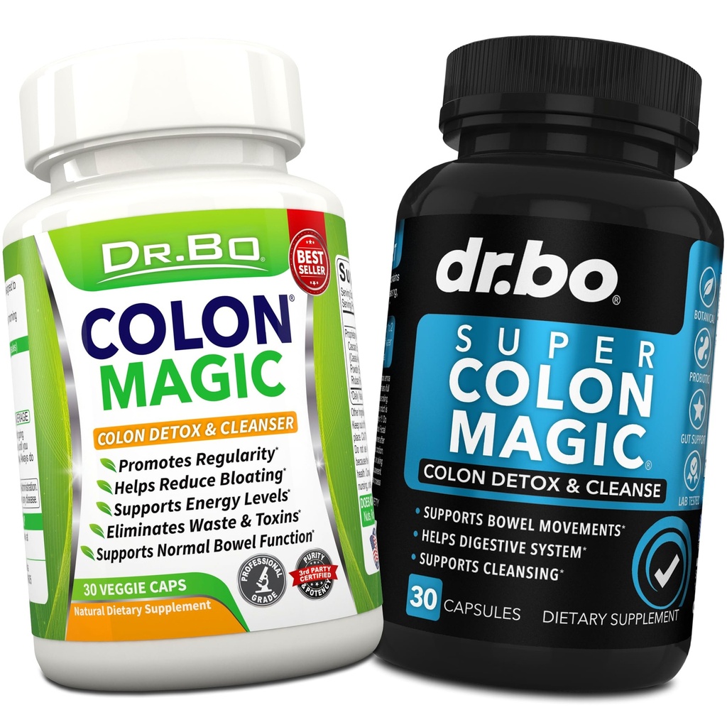Colon Cleanser Detox Supplemen Kapsul - 15 Hari Colon Cleanse Pil & Probiotic Daily Herbal Cleansing - Supplemen Gerakan Natural Bowel untuk Pergerakan Perut Instinal Bloating Digetical Gut Dukungan