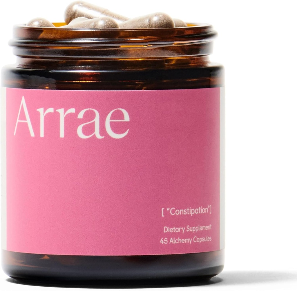 Relief Konstilasi Arrae: Resusan Serba Colon Cleanse, Kasules Akting untuk Movelour & Gut Kesehatan, Detox Digetical, Bantuan Bloating bagi Perempuan & Pria, Gut Cleanse (45 Count)