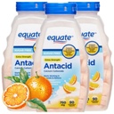 Antax Tablets Sugar Free Strength, Orange Creme, Calcium Carbonate 750 mg, 90 Cacah Masing-masing (Paket 3)