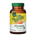MegaFood Selenium - Selenium 50 mcg - Tambahan dengan Pangan & Herb Blend - Dukungan Imune - Vegan, Non-GMO - Dibuat Tanpa 9 Food Allergens - 60 Tablet (60 Pelayan)