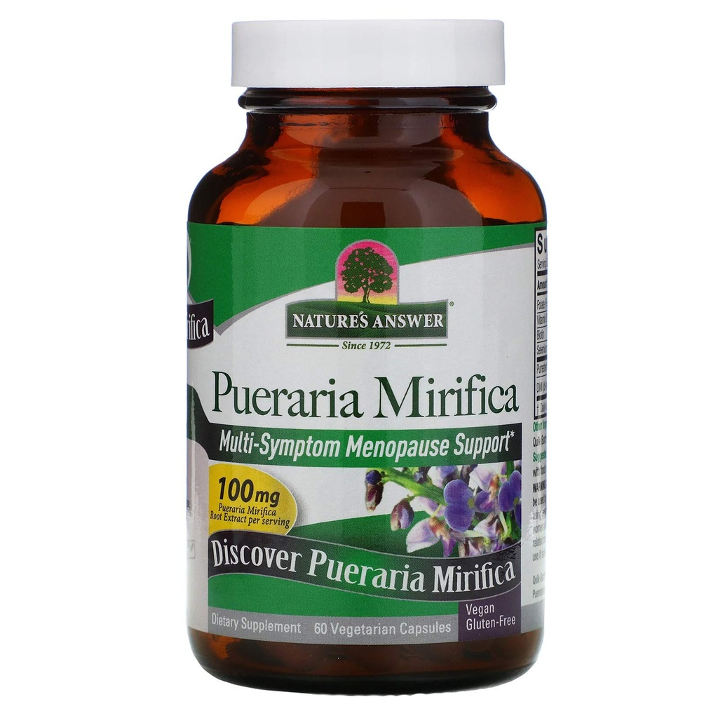 Nature 's Respon Pueraria Miffrica Vegetarian Capsules, 60- Count