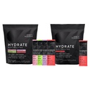 Penelitian Olahraga Hyrrate Electrolytes Combo - Sugar-Free & Alamy Flavored dengan Vitamin, Minerals, dan Coconut Air - Pendukung Hidration - 32 Paket - Cherry Pomerate Dominant Flavor