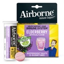 Ekstrak Elderberry + Vitamin C 1000mg (per Serving) - Effervescent Tablet (20 Count in a Box), Gluten- Free Imune Support, dengan Vitamin A C E, Zinc, Selenium, Sugar Free
