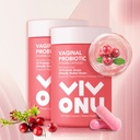 Probiotik Wanita, Prebiotik & Lacleillus Probiotic Blend, 60 Milyar CFUs, 18 Strains Bantuan Perempuan Kesehatan, Boost Imune, Digetical, Gut, Provileous Healthy Odor & Vaginal Flora