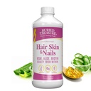 Rambut Harta Karun, Skin dan Nails dengan MSM Biotin Aloe Vera ditambah Vitamin dan Mineral di Kompleks Makanan Seluruh Potensi Tinggi untuk Fuller Rambut, Lebih Kuat Nails dan Clearer Skin 16 oz