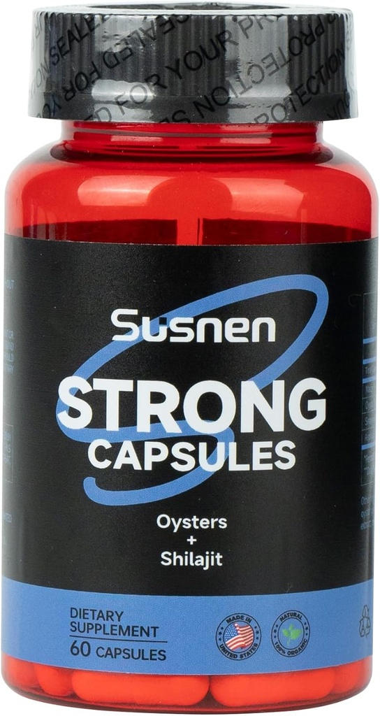 Kapsul kuat, dengan Oyster Titanium Seaweed Extract, Minements, Promotes Absorpsi, Suplemen Energi Pria, Strengthens Tubuh dan Menyediakan Energi Alam ke Tubuh.