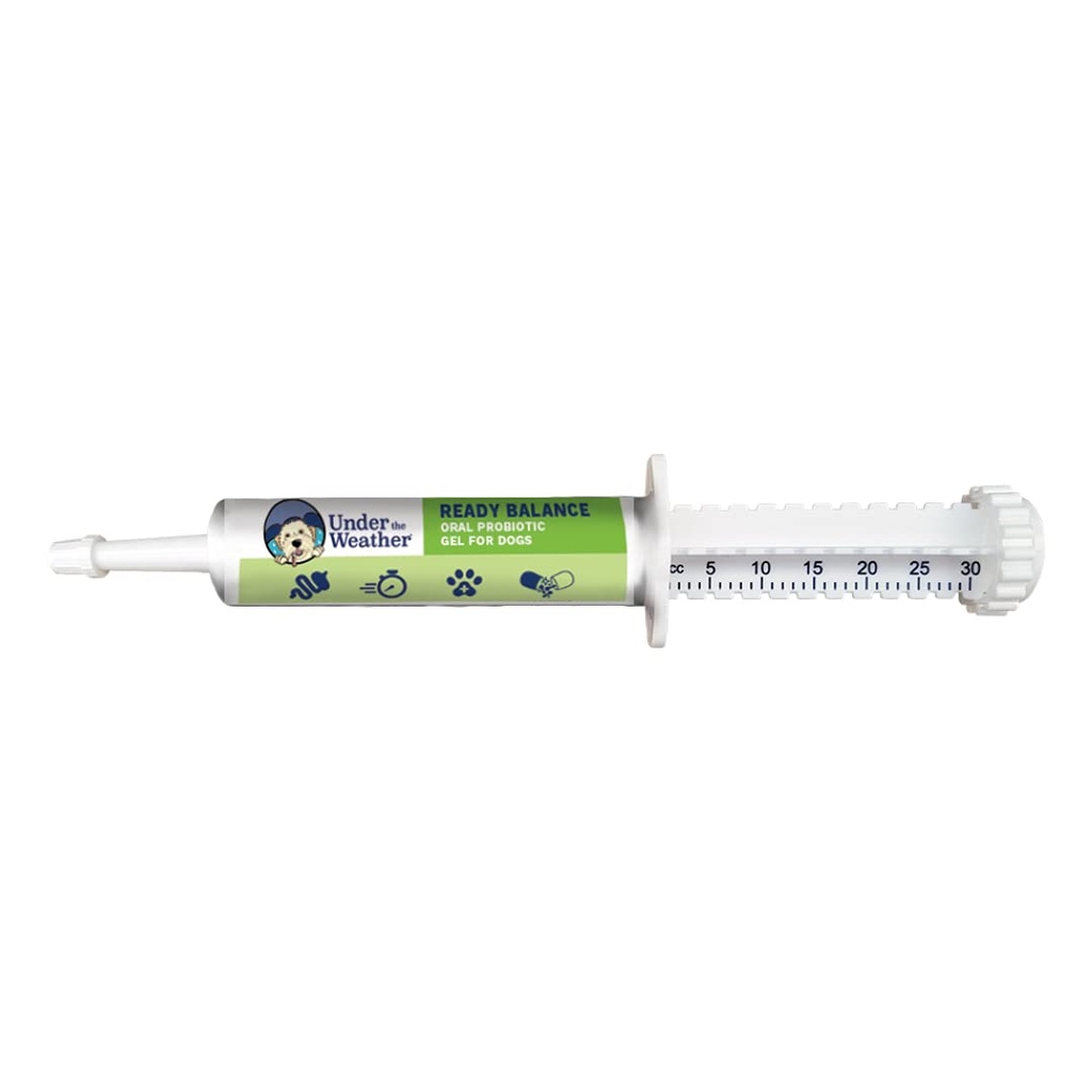 Di bawah Weather Pet 124; Siapkan keseimbangan untuk Anjing 124; Oral Probiotic Gel dan Prebiotik