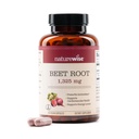 NatureWise Beet Root Capsules 1325mg with Organic Beetroot - Nitric Oxide Booster for Circulation and Heart Health Support - Vegan, Gluten- Free, Non-GMO - 120 Capsules [60 Day Supply]