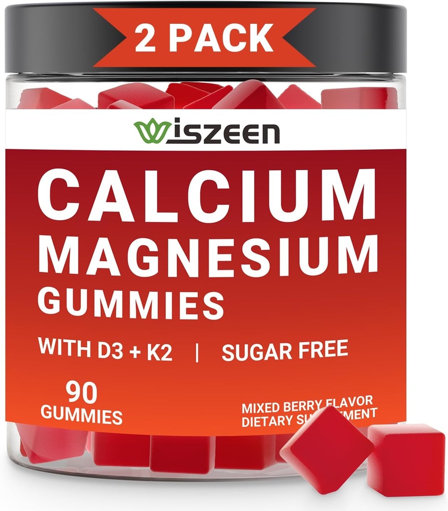 Kalsium dengan Vitamin D3 K2 Gummies