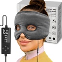Sticro Sinus Relief Mask Moist Heat with 3 Temp Setting, Ex- Large Headache Mask Electric Face Heating Pad for Sinus Pressure Relief, Migraine, Tension Headache Relief
