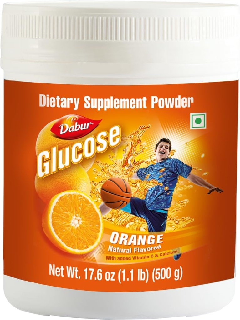 Dapur Glumger - Glumpowder - Dibentuk dengan Vitamin D dan Kalsium - A Orange Tasty - 500 Grams