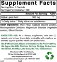 Best Acials Alpha Lipoic Acid 300 mg & COQ10 100 mg