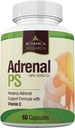 Dukungan Adrenal Fatigue Suplemen dengan Premium Rhodiola Rosea Herb Ekstrak, L- Tyrosine, Panax Ginseng, Basil Kudus - PS Cortisol Gland Kompleks untuk Kesehatan Insufficient Energi Respon Tenang