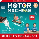 Butterfly EduFields 20in1 STEM Projects Kit for Kids Age 5-7 6-8-10