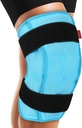 Comfytemter Ice Knee Pack Lipat for Injure Reconable Gel, FSA Eligly, Knee Cold Pack Brace Therapy for Meniscus Tear, Leg Pain, Replacement, Arthritis, Muscle Recovery, Beacsure Get Well Gift