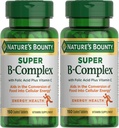 Kompleks Super B Nature dengan Vitamin C & Folic Acid, Dukungan Immune & Energy, 150 Tablet - Paket 2